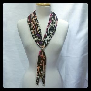 Simple and elegant colorful scarf